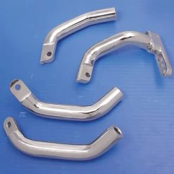 V-Twin Manufacturing Chrome 2" Extended Length Floorboard Mounting Kit