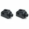 Kuryakyn Splined Black Footpeg Adapters -Motorcycle Accessories Shop 550 0117 A V3
