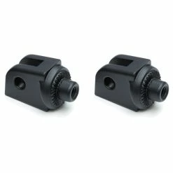Kuryakyn Splined Black Footpeg Adapters