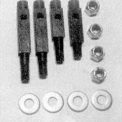 V-Twin Manufacturing Black Floorboard Support Kit