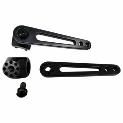 Rivco 1-1/4" Black Engine Guard Mounts For Highway Pegs