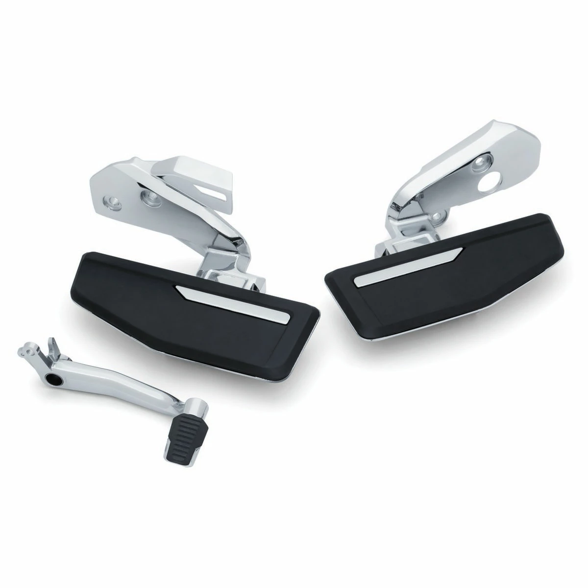 Kuryakyn Omni Chrome Driver Floorboard Kit 3 Kuryakyn Omni Chrome Driver Floorboard Kit