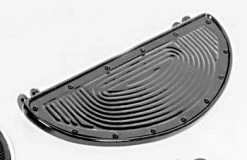 V-Twin Manufacturing Black Oval Shape Floorboards