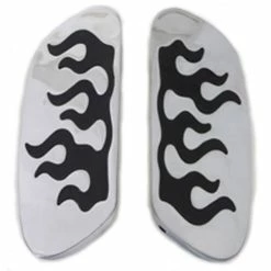 V-Twin Manufacturing Passenger Floorboards With Flame Design