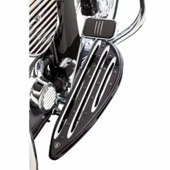Arlen Ness Black Deep-Cut Driver Floorboards -Motorcycle Accessories Shop 550 368 C V3