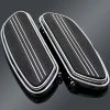 Biker's Choice Chrome Base Streamliner Floorboards -Motorcycle Accessories Shop 5500052 A V1