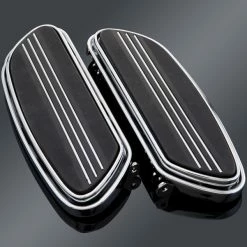 Biker's Choice Chrome Base Streamliner Floorboards
