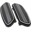 Biker's Choice Black Base Streamliner Floorboards -Motorcycle Accessories Shop 5500053 A V1