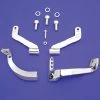 V-Twin Manufacturing Chrome Stock Length Driver Floorboard Mounting Kit -Motorcycle Accessories Shop 5500054 A V1