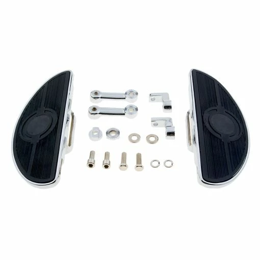 J&P Cycles Oval "Shaker" Floorboards -Motorcycle Accessories Shop 5500105 A V3