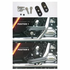 LA Choppers Floorboard Comfort Kit -Motorcycle Accessories Shop 563 865 C V18