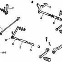 V-Twin Manufacturing Inner Shifter Lever Linkage