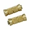 Accutronix Knurled Brass Toe Pegs -Motorcycle Accessories Shop 605 600 A V4