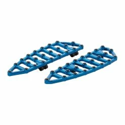 Arlen Ness Blue Ness-MX Driver Floorboards