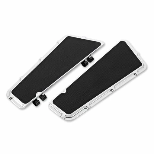 Arlen Ness Fusion Beveled Chrome Driver Floorboards -Motorcycle Accessories Shop 634 020 A V1