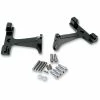 Drag Specialties Gloss Black Passenger Floorboard Mounts -Motorcycle Accessories Shop 724 236 A V1