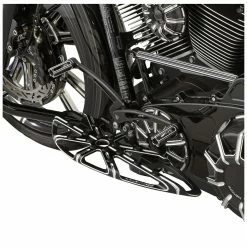 Arlen Ness Black 10-Gauge Driver Floorboards -Motorcycle Accessories Shop 742 638 C V3