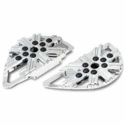 Arlen Ness Chrome 10-Gauge Passenger Floorboards