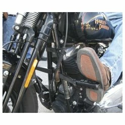 Rivco Ultimate Black 1-1/4" Highway Mounts And Pegs -Motorcycle Accessories Shop 754 913 C V3