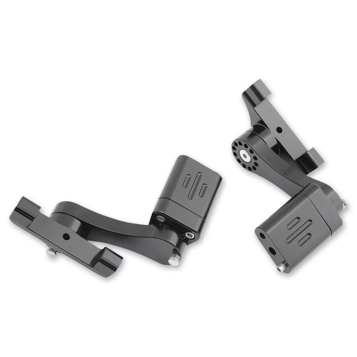 Rivco Black Adjustable Passenger Floorboard Mounts 3 Rivco Black Adjustable Passenger Floorboard Mounts