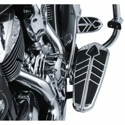 Kuryakyn Spear Chrome Driver Floorboard Inserts 5 Kuryakyn Spear Chrome Driver Floorboard Inserts -Motorcycle Accessories Shop 803 474 B V1