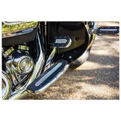 Kuryakyn Heavy Industry Chrome Driver Floorboards -Motorcycle Accessories Shop 832 167 C V3