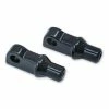 Kuryakyn Tapered Front Gloss Black Peg Adapters 2 Kuryakyn Tapered Front Gloss Black Peg Adapters -Motorcycle Accessories Shop 900 901 A V1