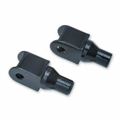Kuryakyn Tapered Front Gloss Black Peg Adapters