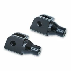 Kuryakyn Tapered Rear Gloss Black Peg Adapters