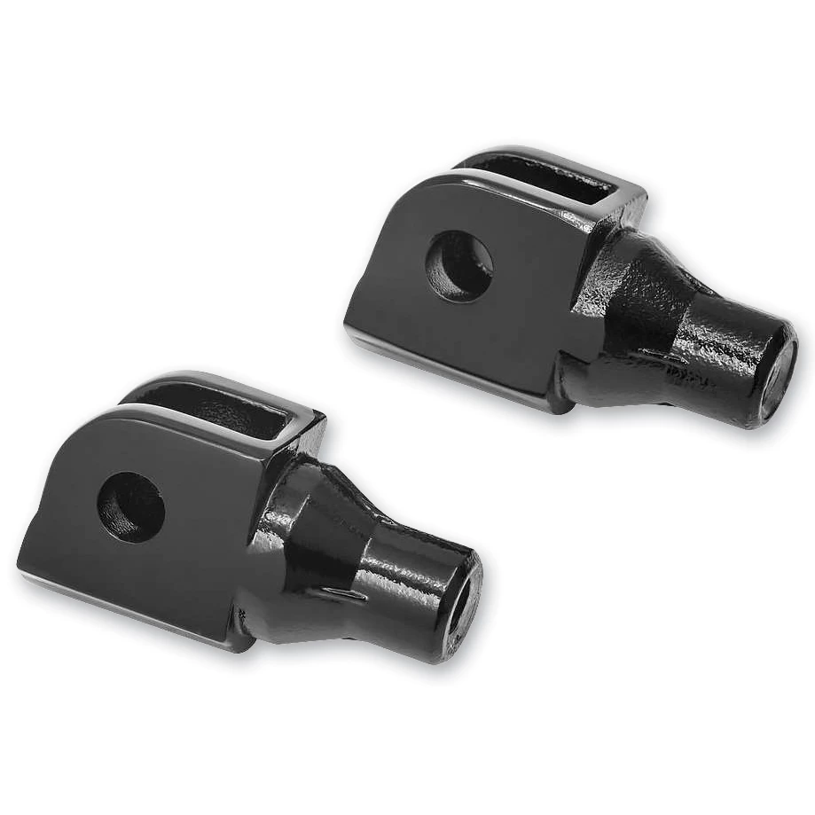 Kuryakyn Tapered Rear Gloss Black Peg Adapters 3 Kuryakyn Tapered Rear Gloss Black Peg Adapters