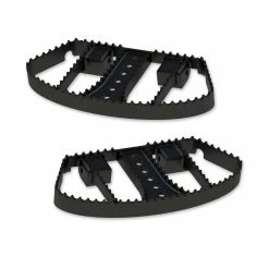 Burly Brand Black MX Driver Floorboards