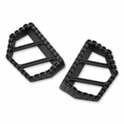 Kuryakyn Riot Satin Black Mini Floorboards Without Adapters