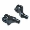 Kuryakyn Tapered Front Satin Black Peg Adapters