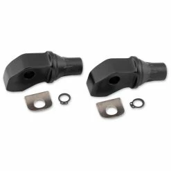 Kuryakyn Tapered Front Satin Black Peg Adapters