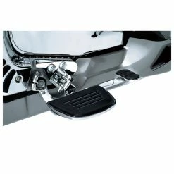 Kuryakyn Premium Chrome Mini Floorboards With Comfort Drop Mounts -Motorcycle Accessories Shop ZZ10612 B V4
