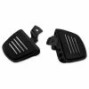 Kuryakyn Premium Gloss Black Mini Floorboards With Comfort Drop Mounts -Motorcycle Accessories Shop ZZ10613 A V1