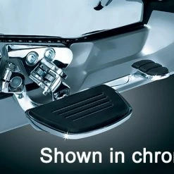 Kuryakyn Premium Gloss Black Mini Floorboards With Comfort Drop Mounts -Motorcycle Accessories Shop ZZ10613 B V1