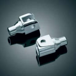 Kuryakyn Tapered Front Chrome Peg Adapters