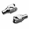 Kuryakyn Tapered Chrome Peg Adapters -Motorcycle Accessories Shop ZZ53074 A V1