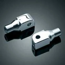 Kuryakyn Tapered Front Chrome Peg Adapters
