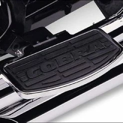 Cobra Classic Chrome Passenger Floorboards
